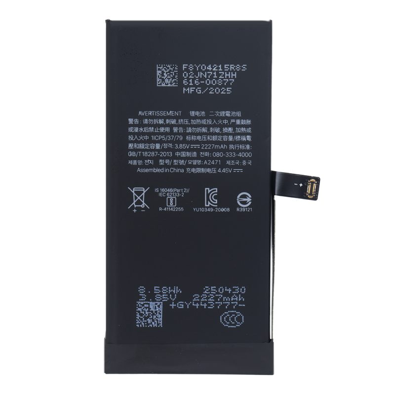 Mobile Phone Battery for iPhone 12Mini 2227mAh Factory Wholesales Cell Phone Battery