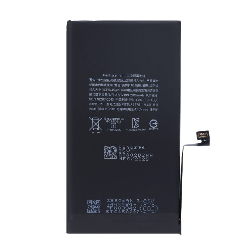 Mobile Phone Battery for iPhone 12 2815mAh Factory Wholesales Cell Phone Battery