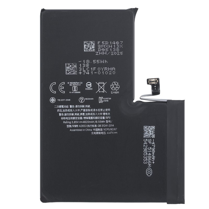 iPhone 13 Pro Max High Capacity Finished Battery