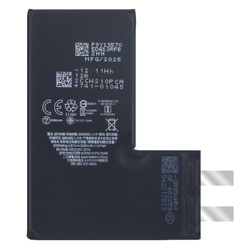 Mobile Phone Battery for iPhone 13 Pro 3095mAh Factory Wholesales Cell Phone Battery
