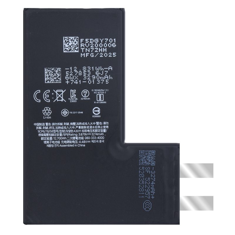 Mobile Phone Battery for iPhone 15 Pro 3274mAh Factory Wholesales Cell Phone Battery